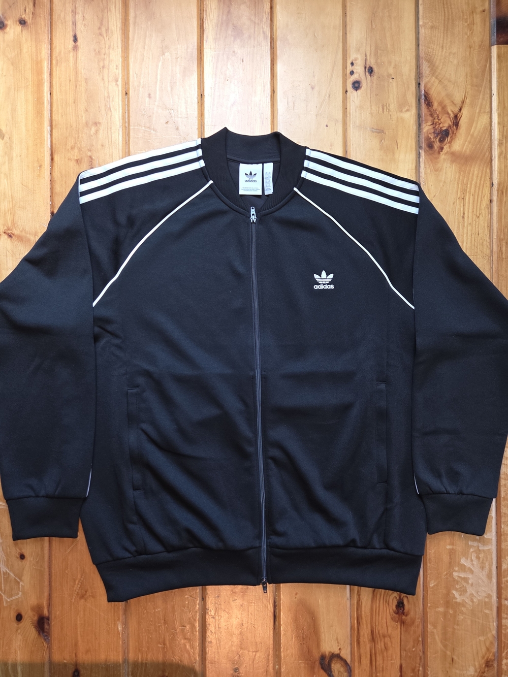 Adidas Originals Men's Black Track Jacket Size XXL